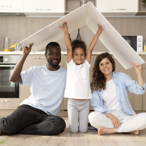 family-spending-time-together-home